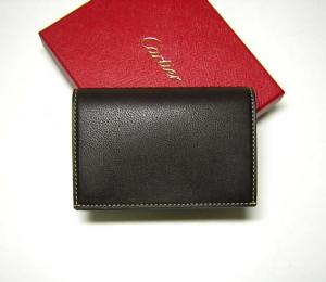 カルティエ ] 名刺入れ（シードゥカルティエ／ダークブラウン） - CA-356