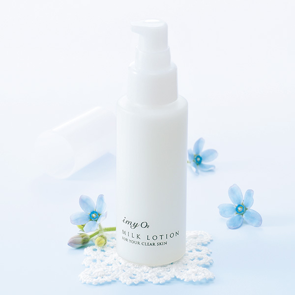 ミルクローション : 無添加化粧品のIMY O2－マイナスイオン酸素水