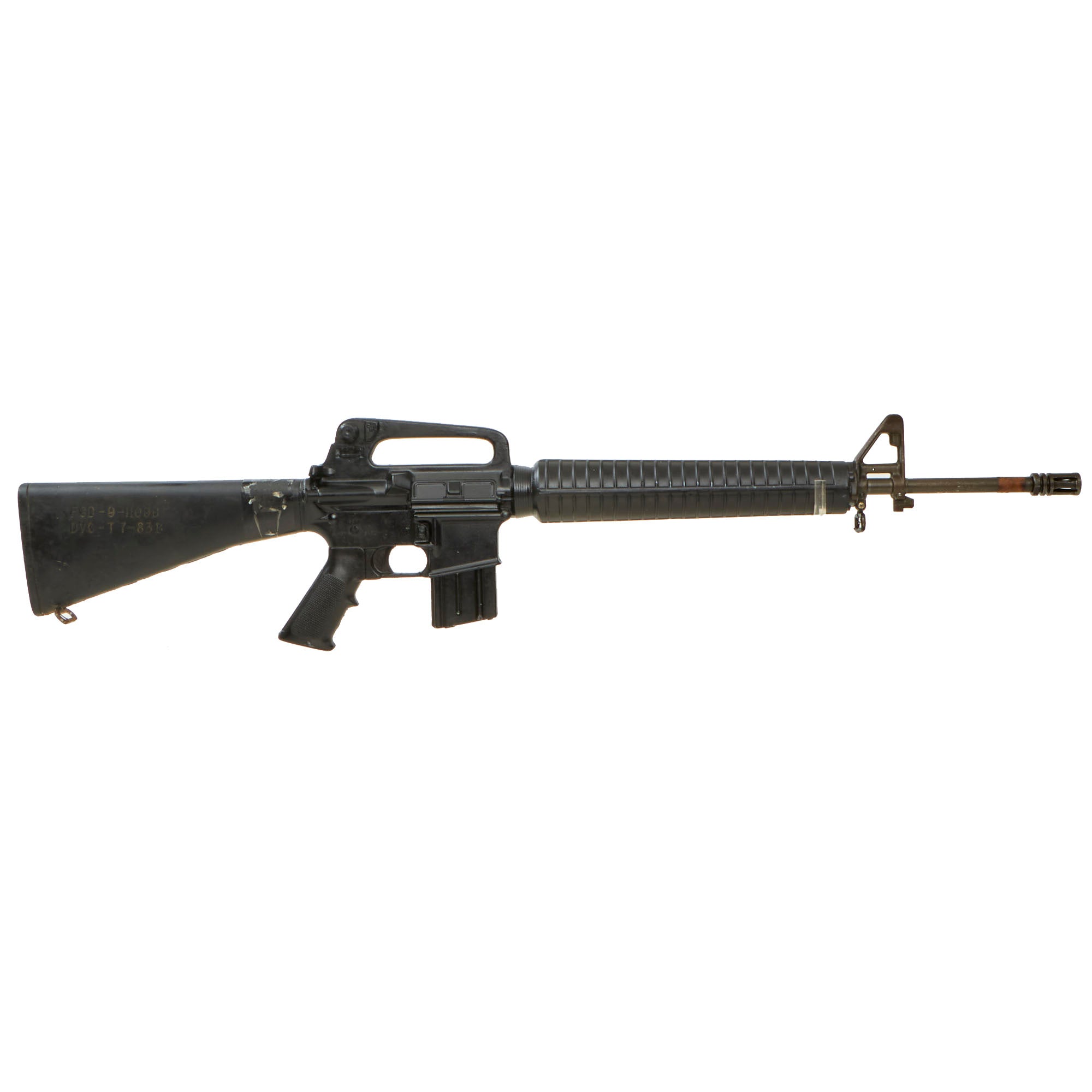 Original U.S. Colt M16A2 (AR-15) Rubber Duck Molded Training Rifle