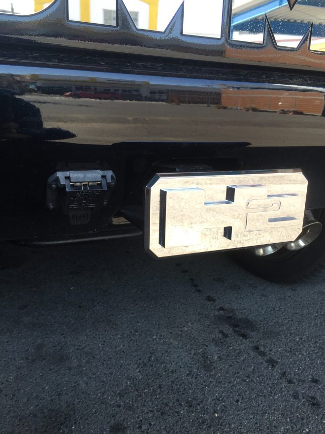 ハマーH2 ヒッチ配線2取付依頼です。 | くるまのでんきや今尾電機