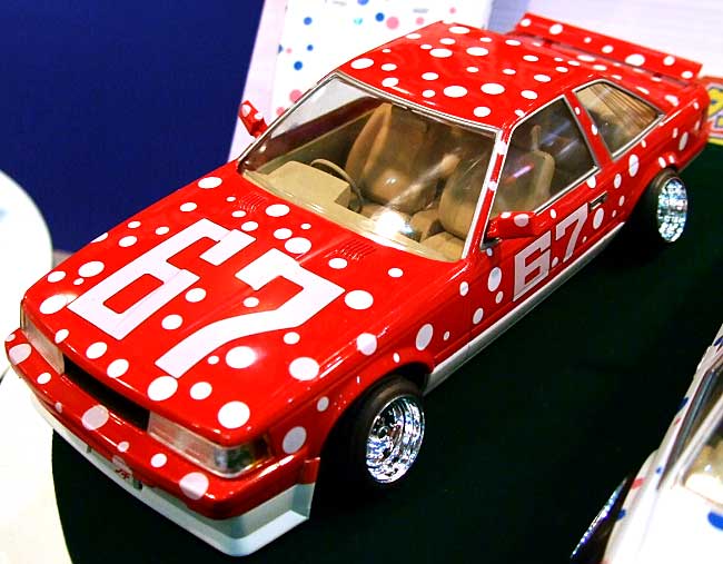 アオシマ ハジメのソアラ お祭り仕様 2 (赤） (ボディ塗装済） 1/24