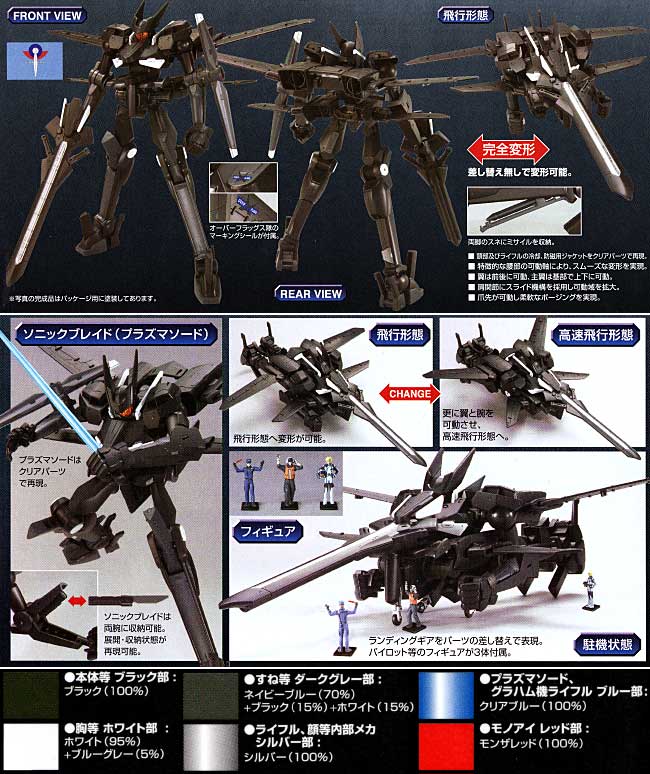 バンダイ SVMS-010 オーバーフラッグ 1/100 機動戦士ガンダム 00