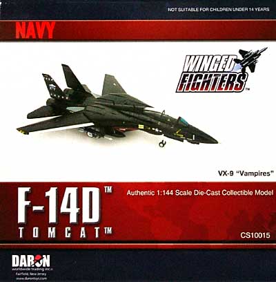 ウイングド ファイターズ F-14D トムキャット U.S.NAVY VX-9
