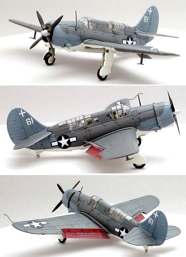 1/72 エアパワー シリーズ （レシプロ） SB2C-3 ヘルダイバー VF-18