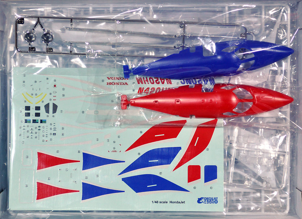 エブロ ホンダジェット プラスチックモデル組立キット 48001 プラモデル