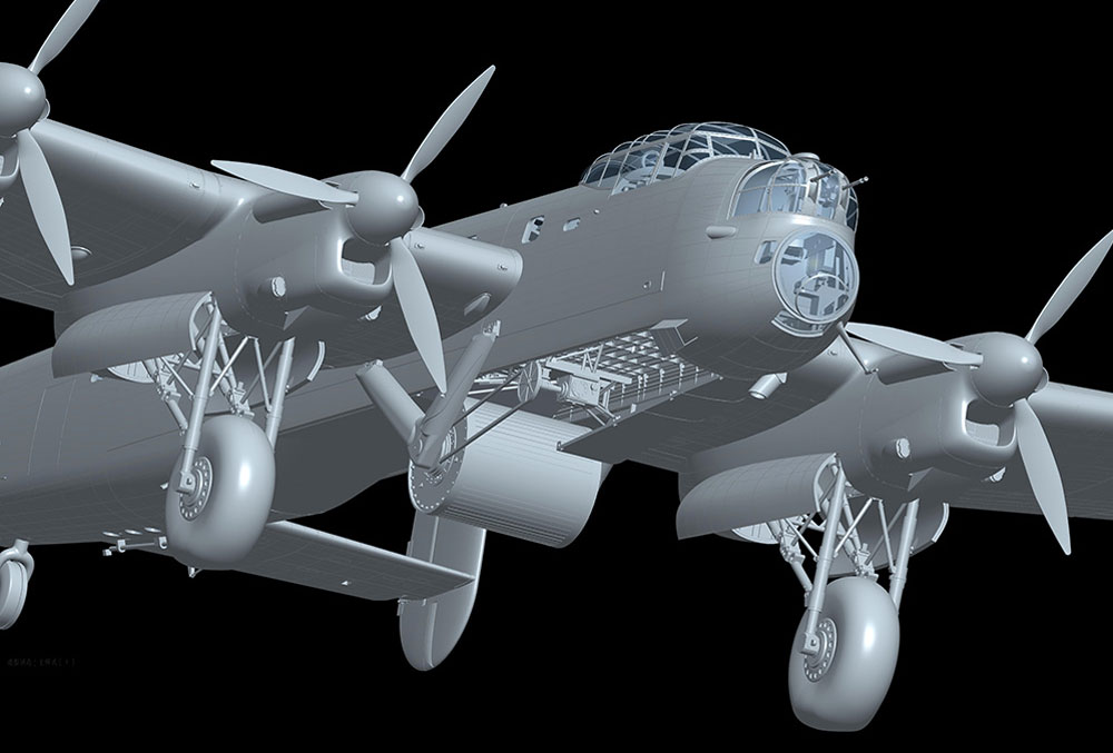HKモデル アブロ ランカスター B Mk.3 ダムバスター 1/32 エアクラフト