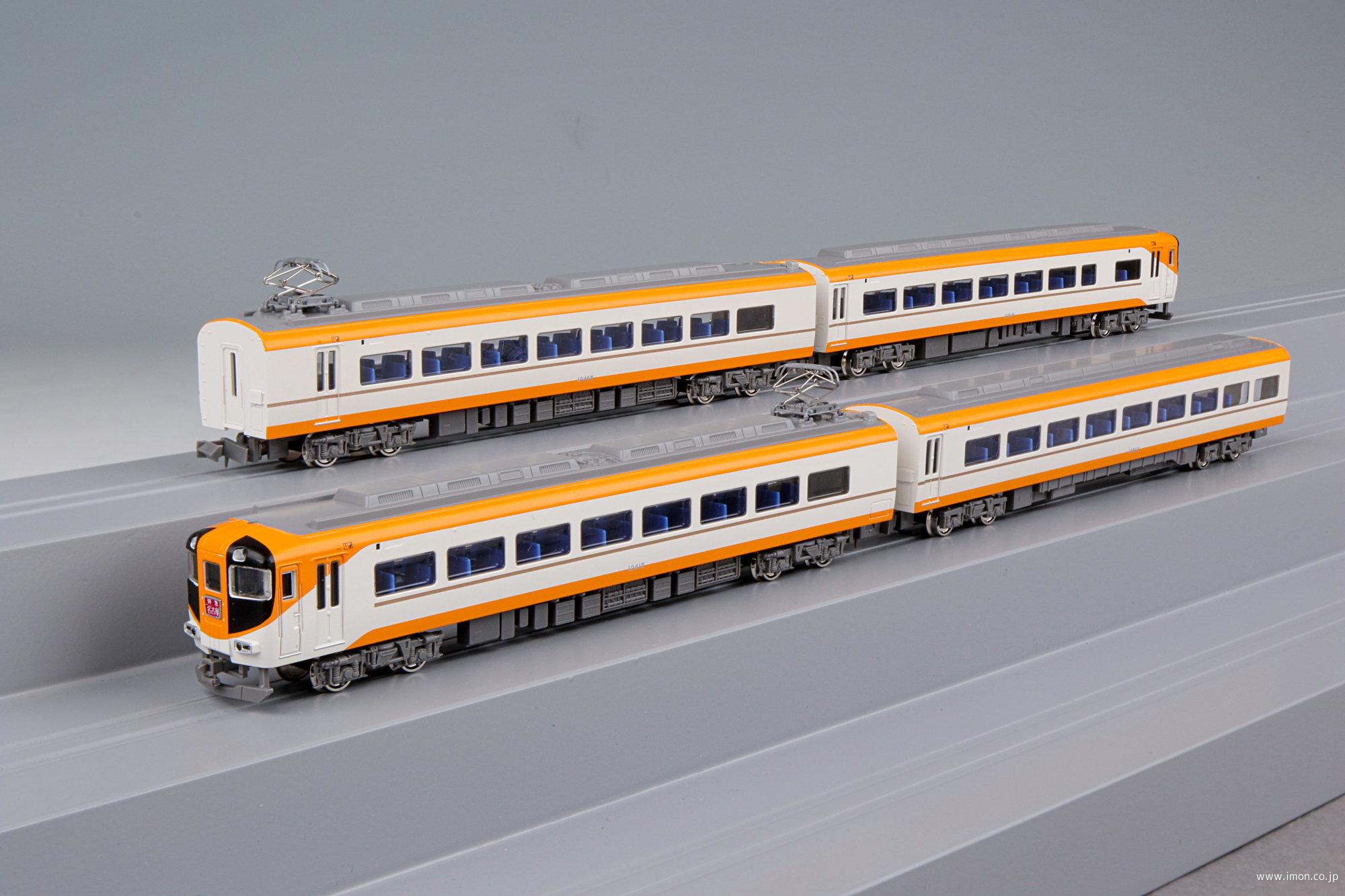 近鉄12600系（新塗装・貫通路開扉パーツ付き）基本4両 | 鉄道