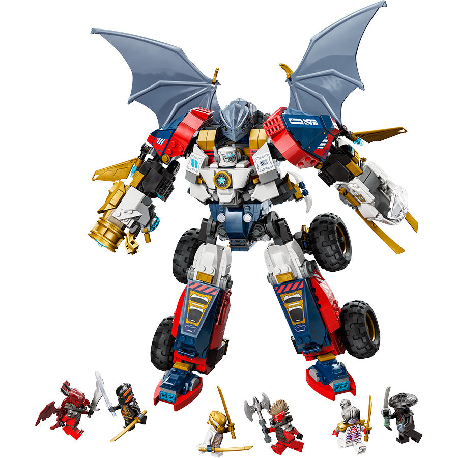 LEGO® NINJAGO® 4in1 Zane's Ultra Combiner Mech Ninja Toy 71834