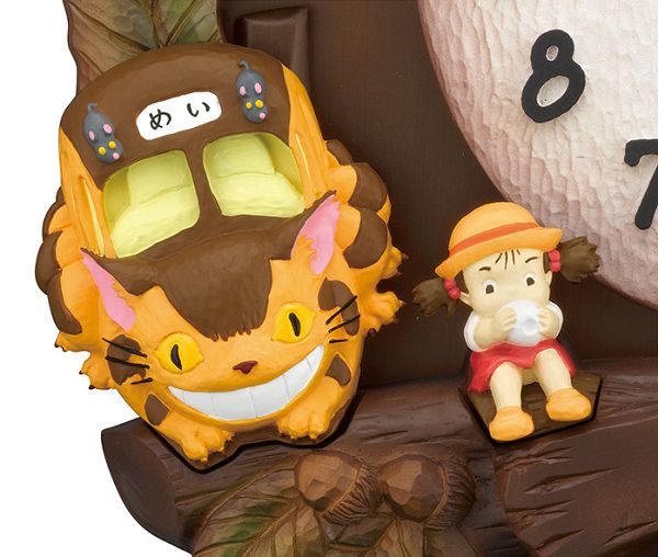 となりのトトロ」のテーマ曲が流れます！ ととろの振り子時計 トトロ