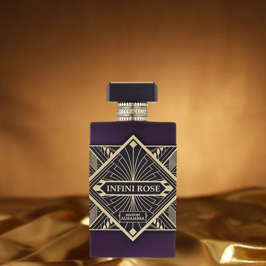 Infini Rose Eau de Parfum Spray 100ml (3.4 oz) by Maison Alhambra