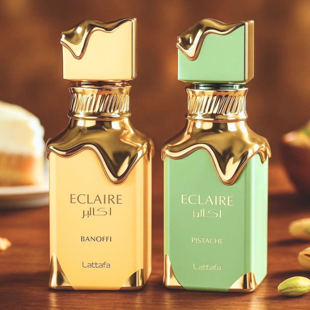 Eclaire Banoffi & Eclaire Pistache Eau de Parfum Sprays 100ml by