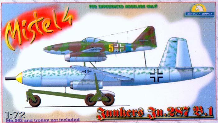 Unicraft 1/72 Mistel 4 (Me262 & Ju287)