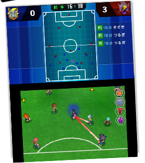 進化した試合シーン｜ゲーム紹介｜イナズマイレブンGO シャイン／ダーク