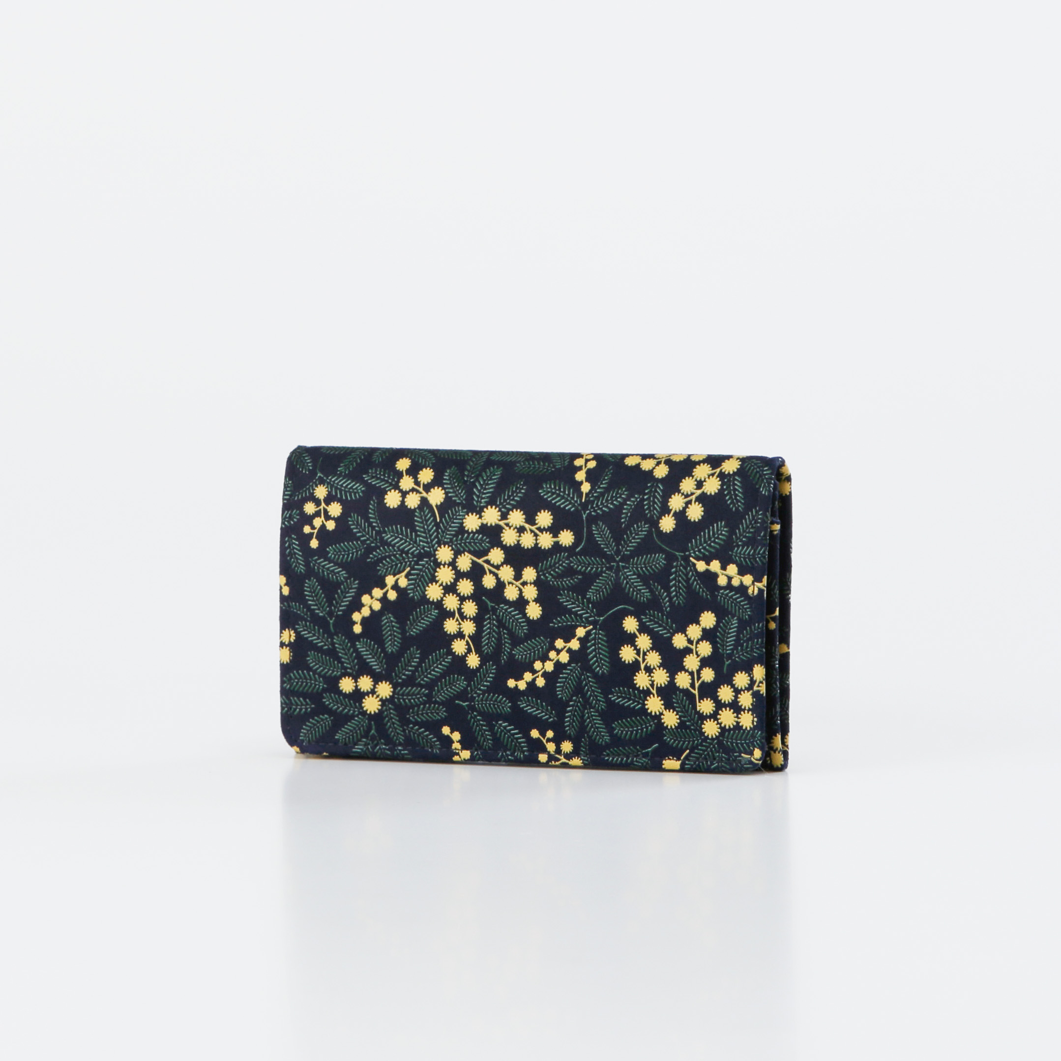 季節限定】ミモザ模様の印伝（1/17より） | おしらせ | 印傳屋 | INDEN-YA