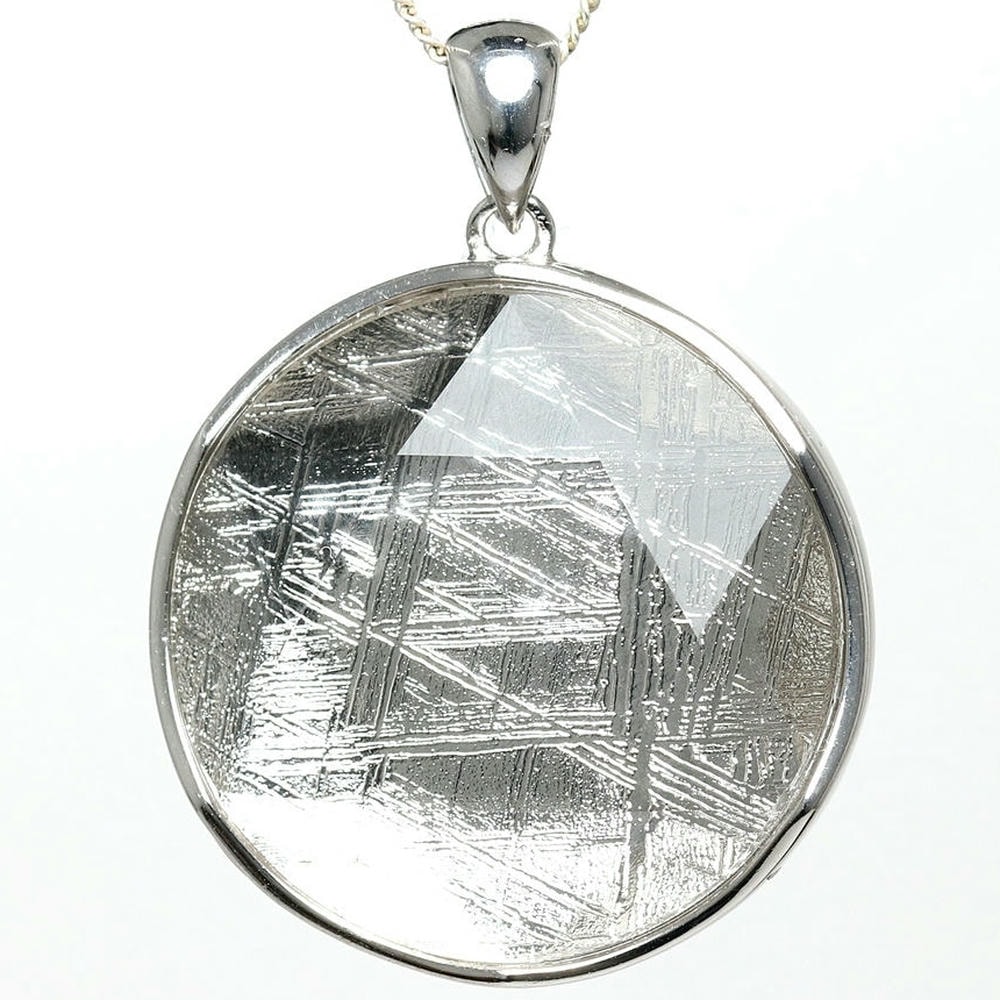 個別撮影/XLサイズ26-27mm]ギベオン隕石ヘキサゴンペンダントトップ