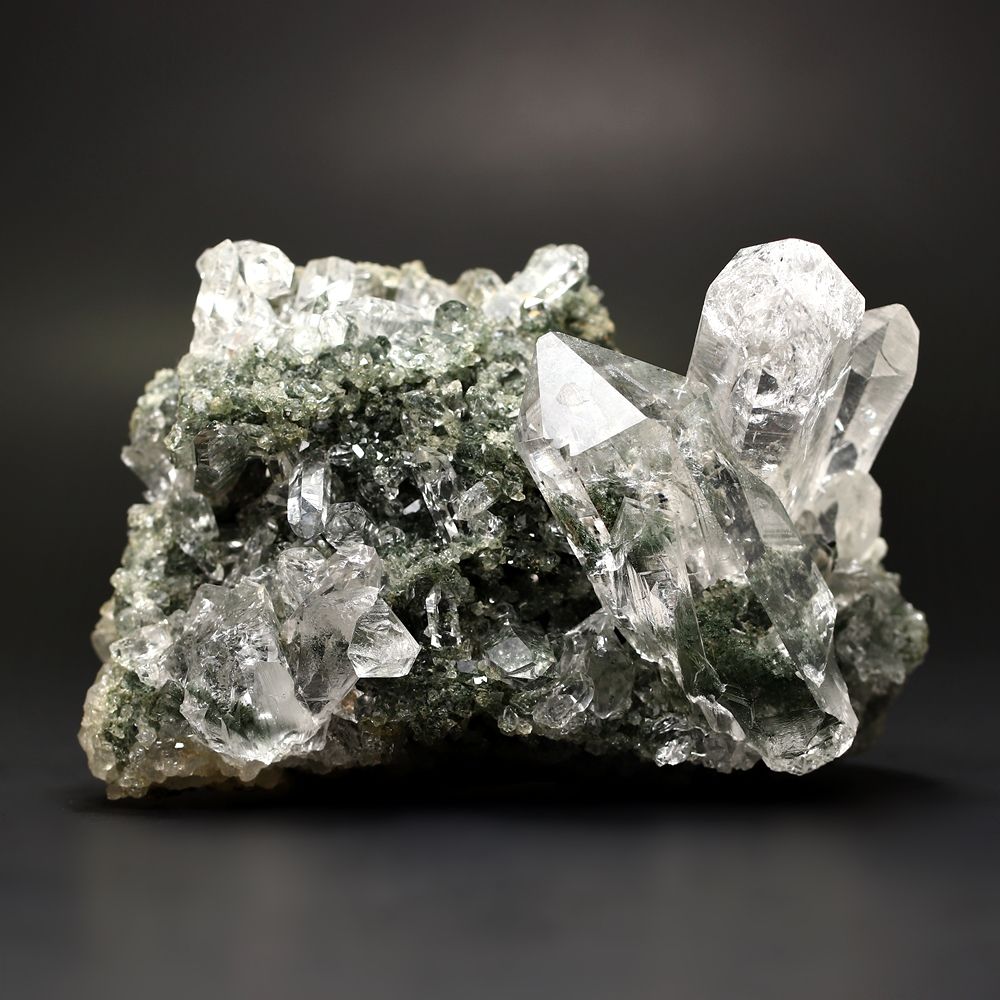 トップクォリティ]インド/マニハール産ヒマラヤ水晶クラスター（341g