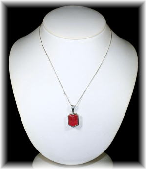 最高品質・コロラド産]インカローズペンダントトップ（シルバー925