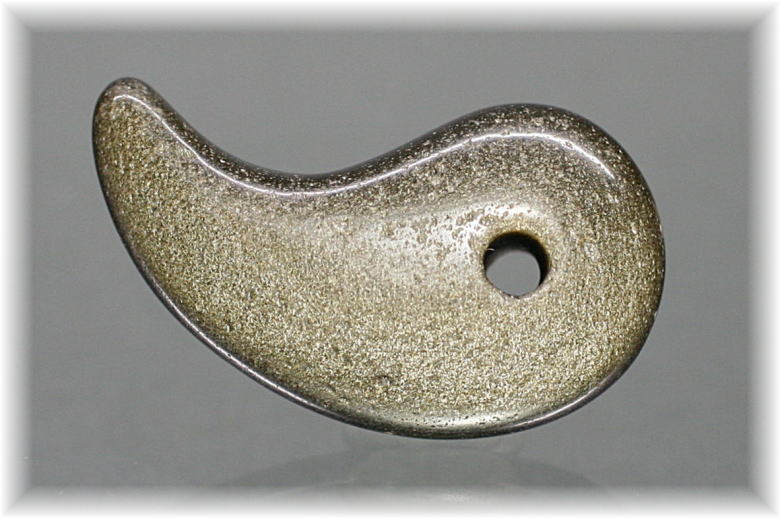 メキシコ産]ゴールデンオブシディアン勾玉（黒曜石） - 埼玉県吉川市の