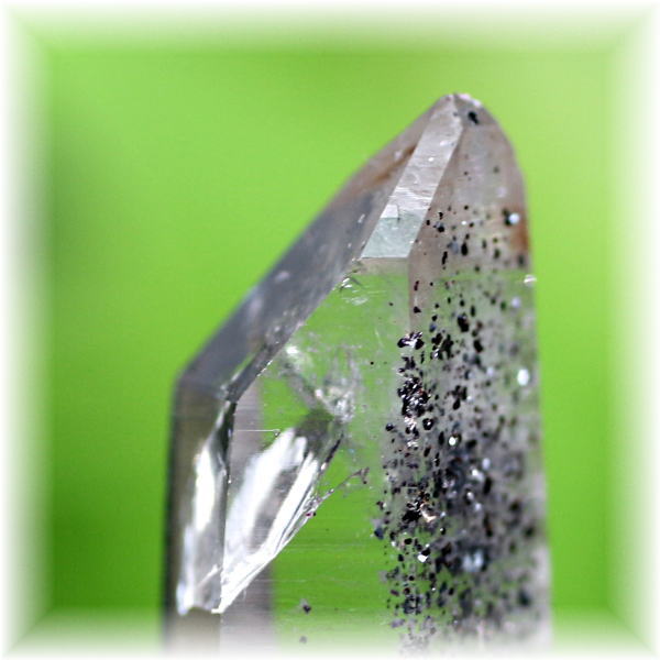 広東省産]ヘマタイト＆水晶原石ナチュラルポイント - 埼玉県吉川市の