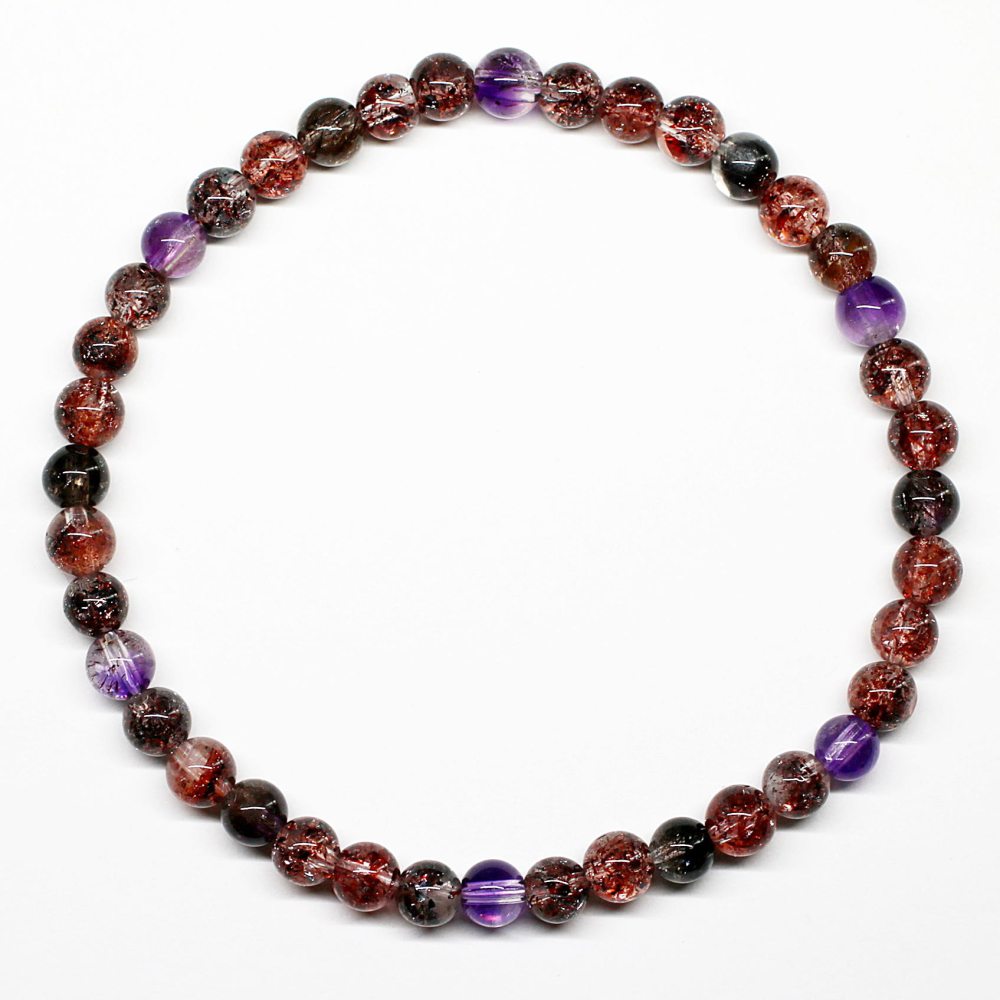 高品質++]スーパーセブンブレスレット（約5mm玉） - 埼玉県吉川市の