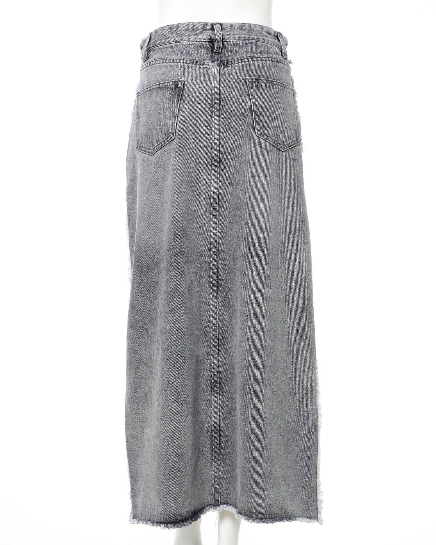 サイドフリンジデニムロングスカート｜INGNI(イング) 公式通販｜INGNI