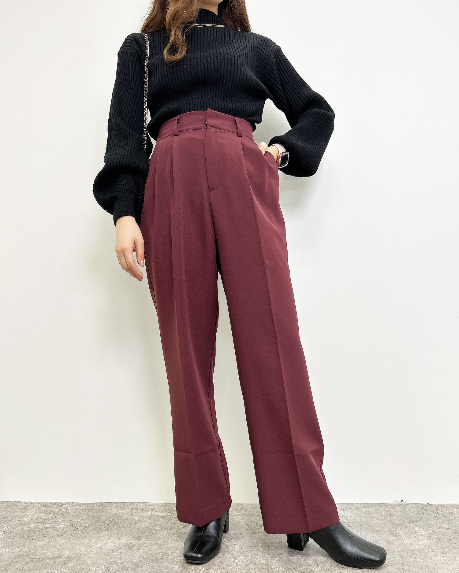 ハイウエストタックパンツ｜INGNI(イング) 公式通販｜INGNI STORE