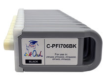 700ml Compatible Cartridge for CANON PFI-706MBK MATTE BLACK - InkOwl