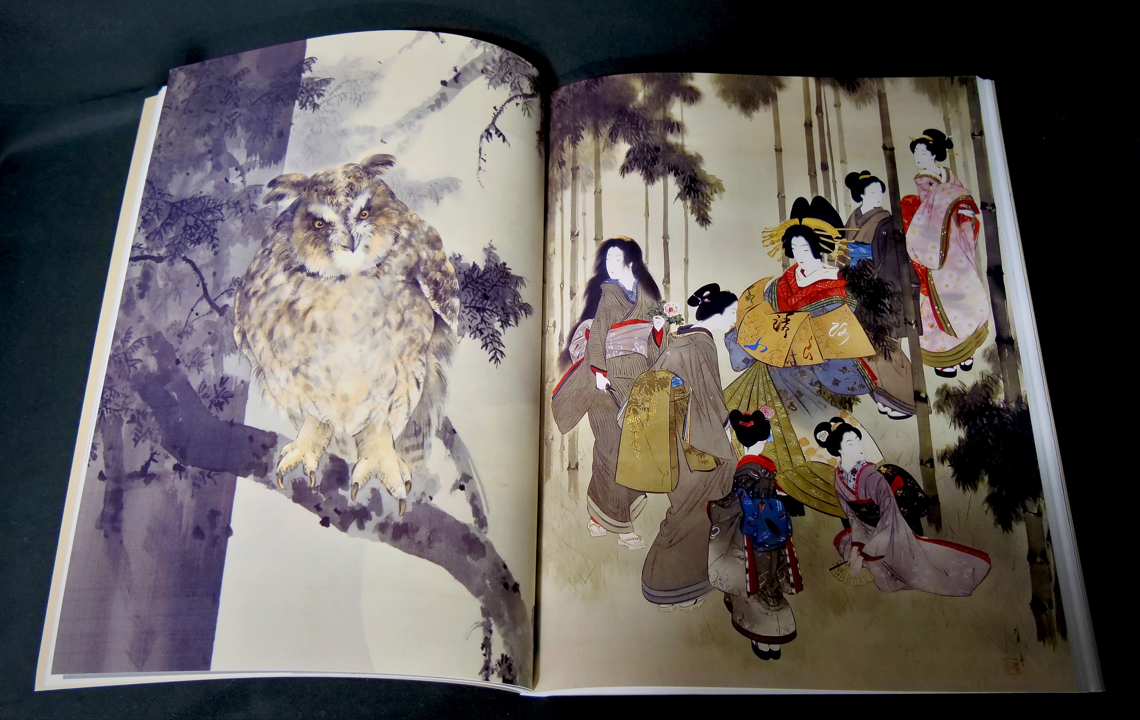 超絶技巧の日本画家 渡辺省亭の魅力を伝える一冊。繊細なスミ調グレー