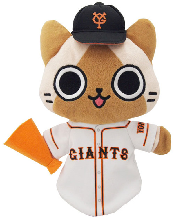 アイルー×プロ野球12球団、ぬいぐるみやマフラータオルなどコラボ