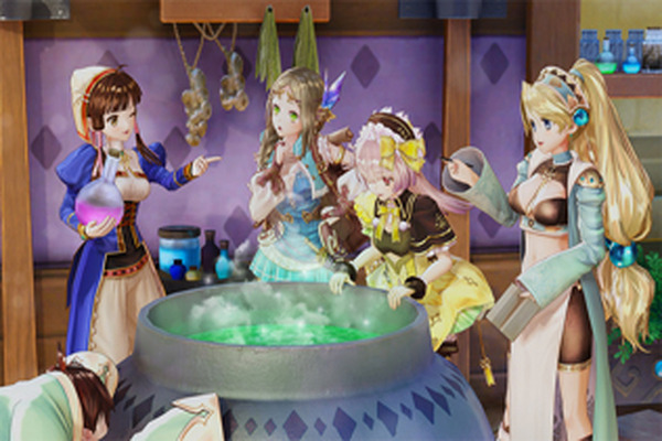 ネルケと伝説の錬金術士たち ～新たな大地のアトリエ～』新情報公開