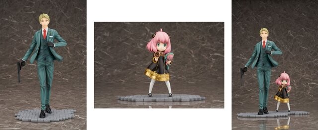 SPY×FAMILY』ロイドとアーニャのフィギュアが予約開始！ヨルさんの