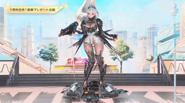 勝利の女神：NIKKE』「モダニア」等身大フィギュアお披露目！しかし