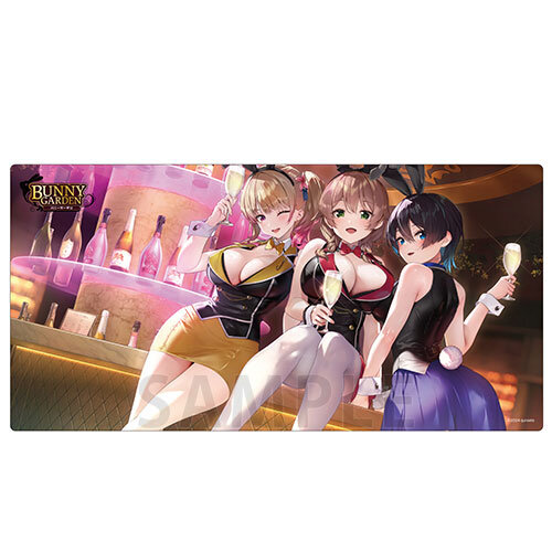 バニーガーデン』花奈、凜、美羽香たちが早くもグッズ化！“描き下ろし