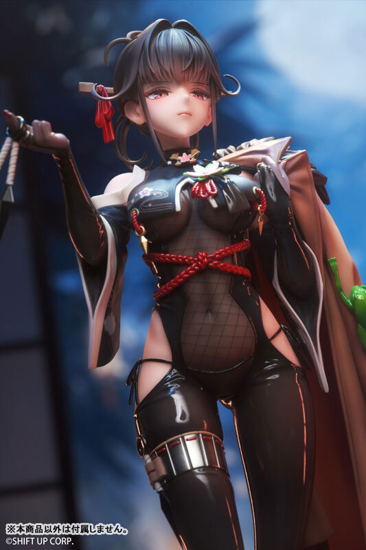 背中で魅せる”忍者！『勝利の女神：NIKKE』サクラが「黒夜密行