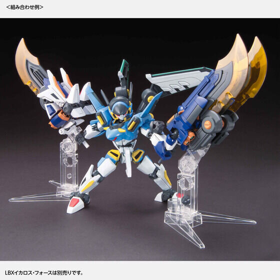 ダンボール戦機W』1/1スケールプラモ「LBXイカロス・ゼロ」が