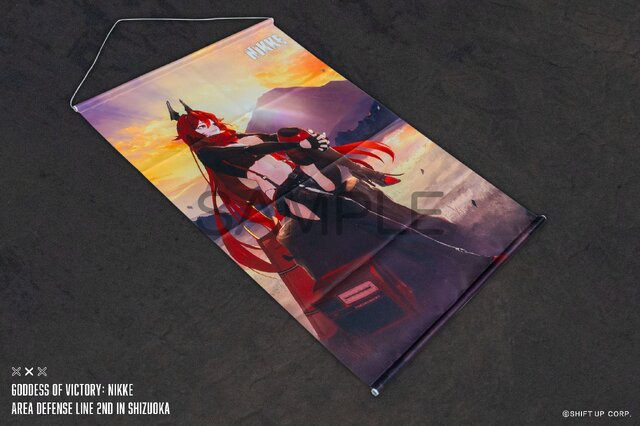 富士山を眺めるレッドフードが美しい…！『勝利の女神：NIKKE』POP UP