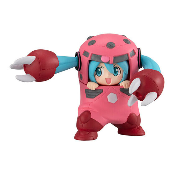 シャアザクぐるみの「初音ミク」が反則級の可愛さ！「45周年ガンダム