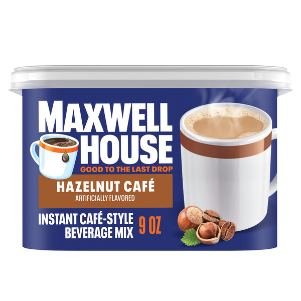 Maxwell House Hazelnut Cafe Instant Cafe-Style Beverage Mix Same