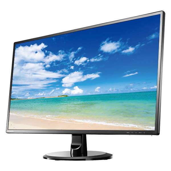 LCD-MF277XDB | 超解像技術＆広視野角ADSパネル採用 27型ワイド液晶