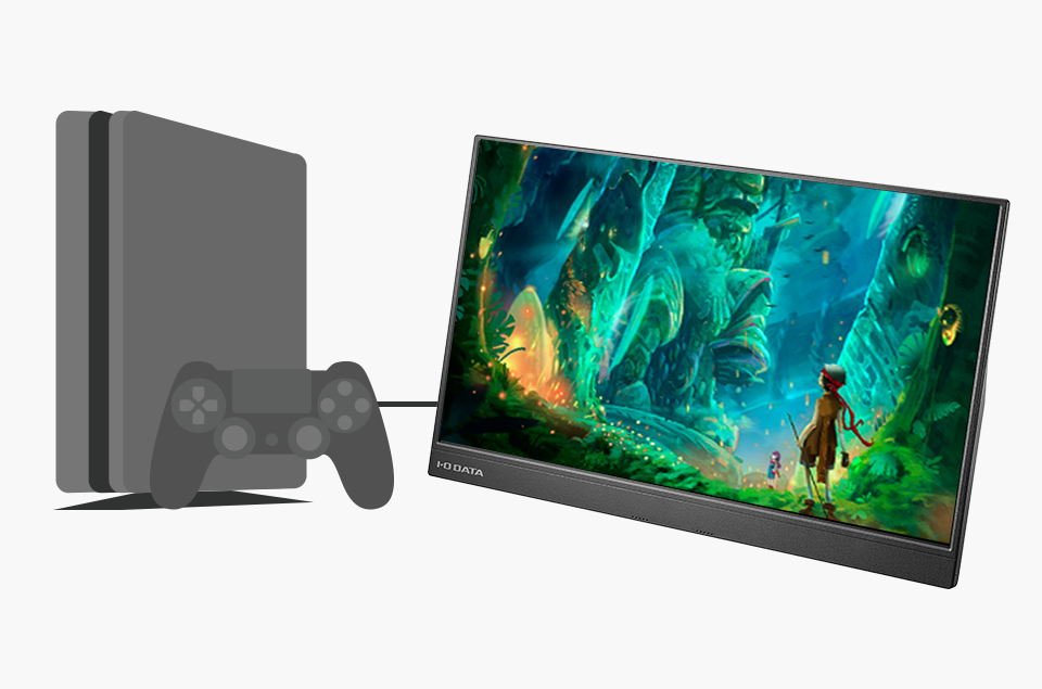 EX-YC171D | スタンド一体型 17.3型フルHD対応モバイルディスプレイ