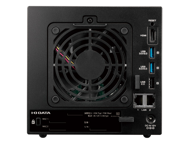 HDL4-Xシリーズ 仕様 | 法人・企業向けNAS（Linuxベース OSモデル