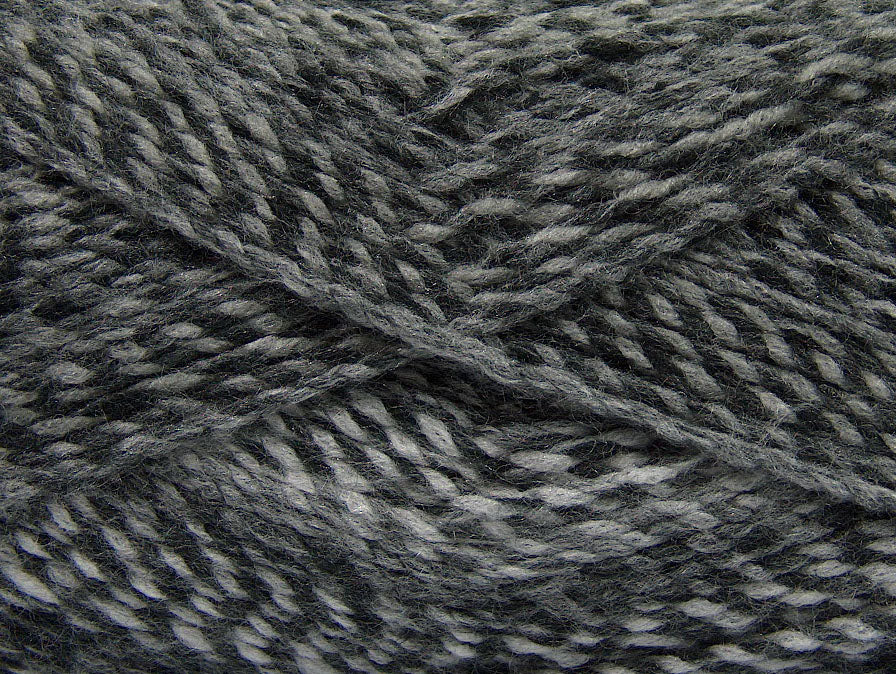 Mosaic Grey Shades Worsted Knitting Yarn Fast Shipping Ic