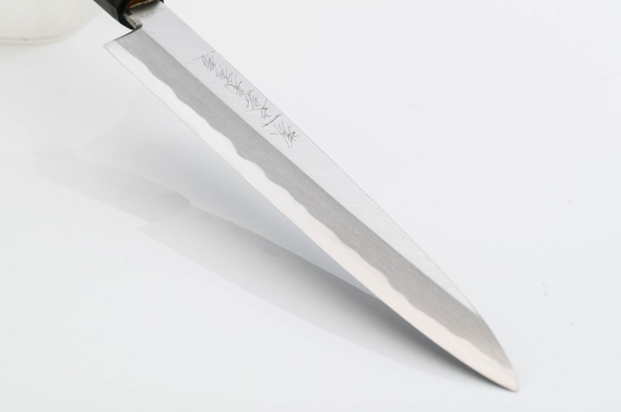 堺一文字光秀 青鋼 紋鍛錬 柳刃包丁