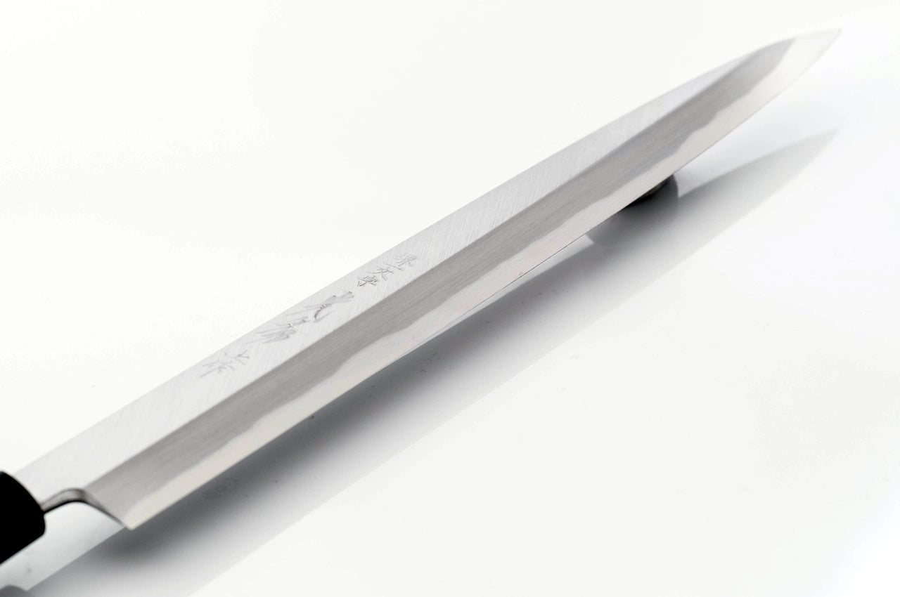 堺一文字光秀 白鋼 霞研 ふぐ引き包丁