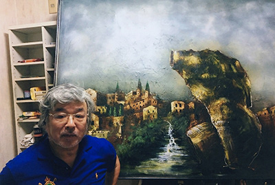 一枚の繪 － 立川広己 油彩展