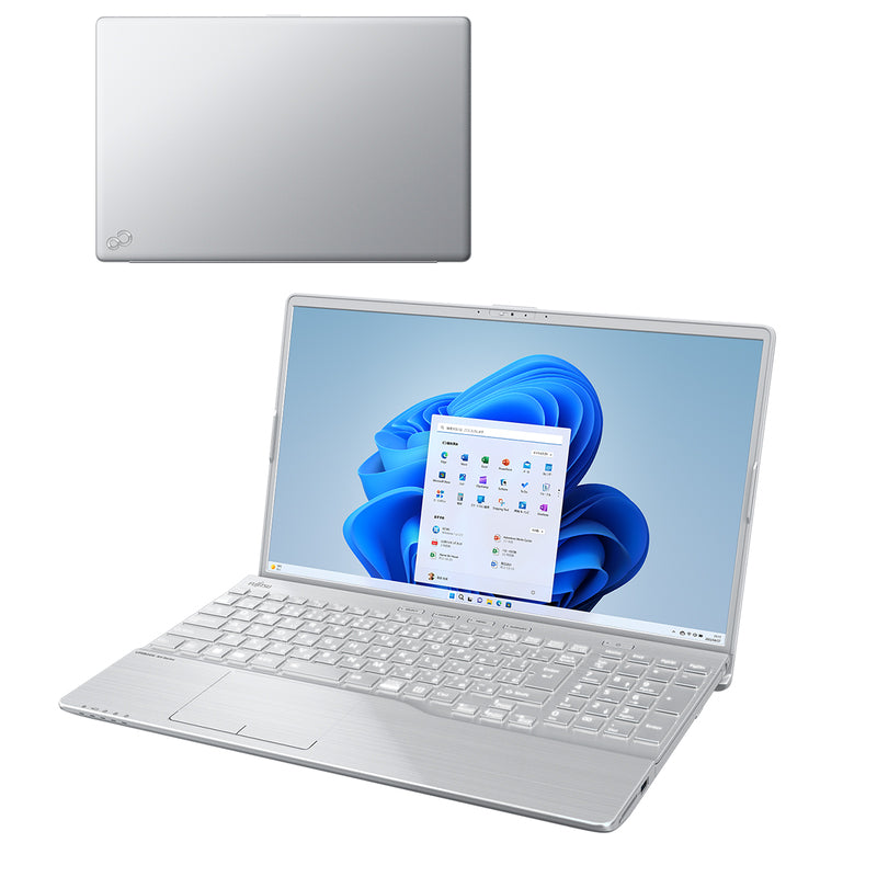 富士通 ノートパソコン office付き FMVAH08002 新品同様 – ICHIBAKAN