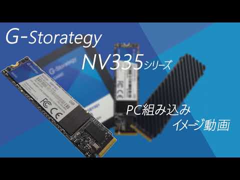 公式】G-Storategy SSD 内蔵型 1TB NVMe Type 2280 読込速度 : 3401 MB