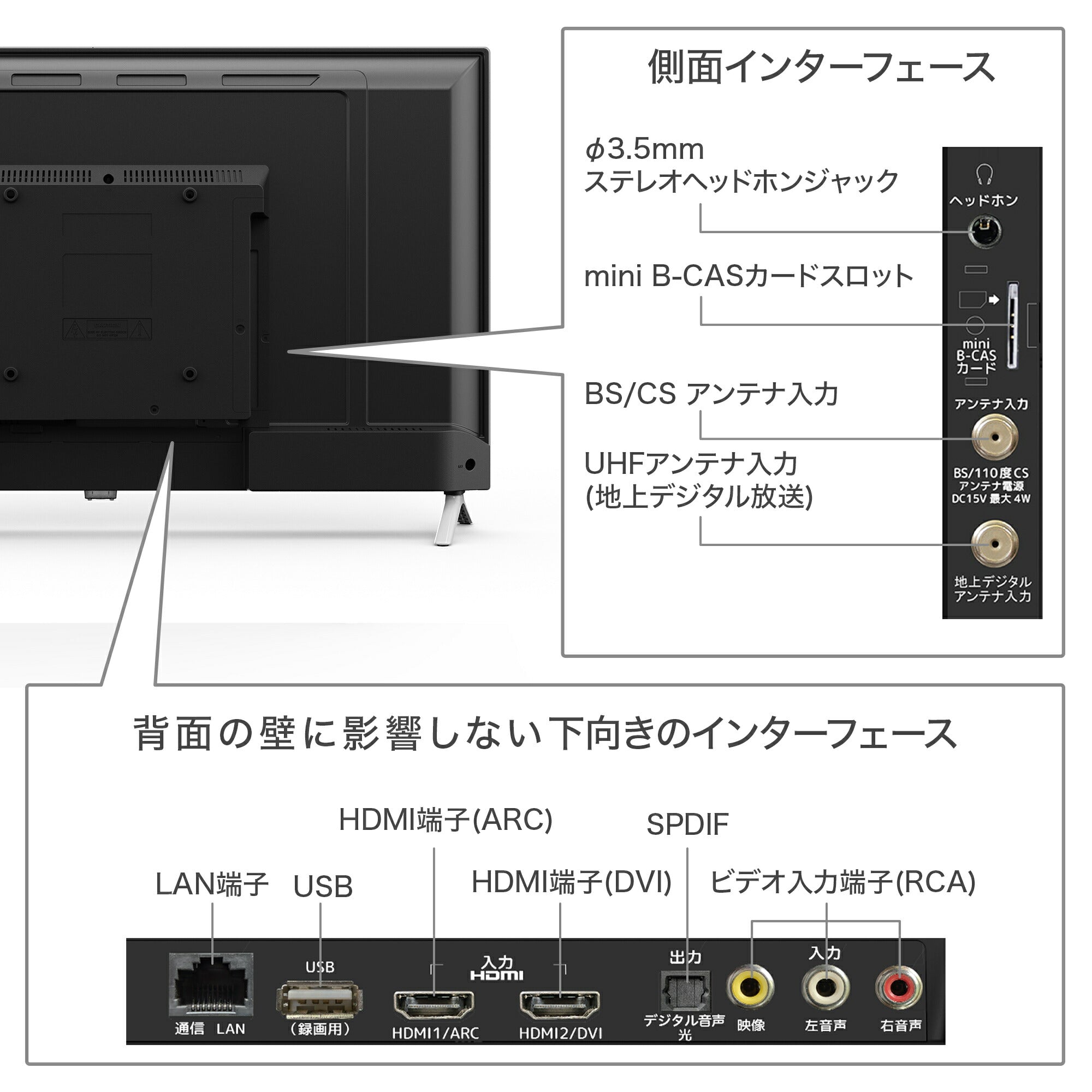 公式】IRIE 液晶テレビ 40V型 ダブルチューナー フルハイビジョン