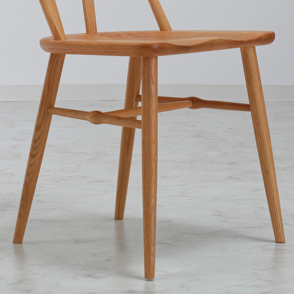 ダイニングチェア「シン2 SLC-204 NA」板座 レッドオーク材 | 【公式