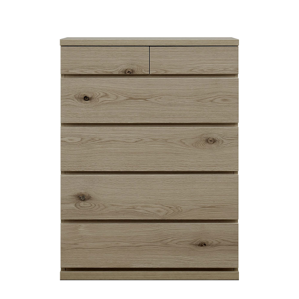 チェスト「アビィ2」幅104.2cm 引出し3段（104-3）ホワイトオーク材